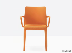 VOLT HB 674/2 - Polypropylene chair with integrated cushion _ Pedrali