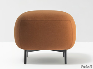 BUDDY 211 - Upholstered square fabric pouf _ Pedrali