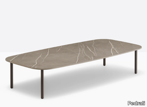 BUDDY BDT_120x59 - Low rectangular laminate coffee table _ Pedrali