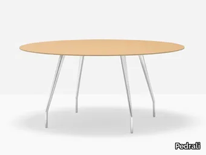 RIZZ - Round aluminium table _ Pedrali