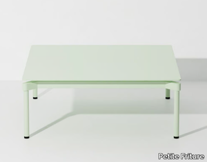 FROMME - Square low powder coated aluminium coffee table _ Petite Friture