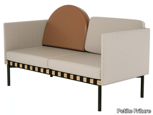 GRID - Fabric small sofa _ Petite Friture