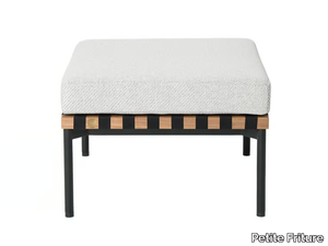 GRID - Upholstered modular square pouf _ Petite Friture