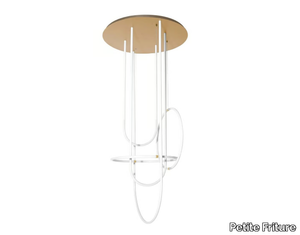 UNSEEN - LED brass and polycarbonate pendant lamp _ Petite Friture