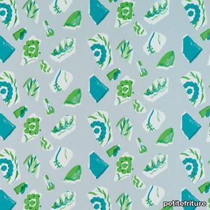 Wallpaper Les Crafties - Mosaique / Green