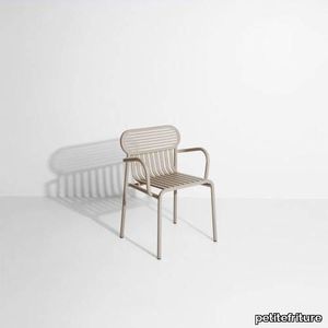 Week-end Week-End Garden Chair with armrests - Dune Studio Brichet-Ziegler