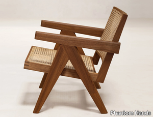 EASY ARMCHAIR - Teak armchair with armrests _ Phantom Hands