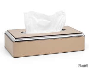 Tissue dispenser - Countertop leather hand towel dispenser _ Pinetti