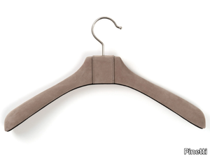 Clothes hanger - Calfskin clothes hanger _ Pinetti