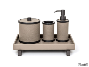 CAROL - Calfskin bathroom set _ Pinetti