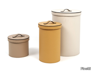 Bathroom waste bin - Calfskin bathroom waste bin / storage box _ Pinetti