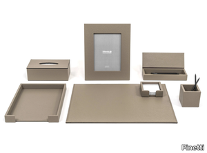 Desk set - Leather desk set _ Pinetti