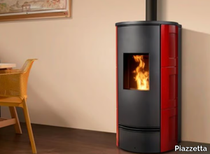 P920 K - Pellet steel stove Class A+ _ Piazzetta