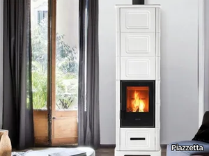 E928 C-H - Central stove for air heating Class A+ _ Piazzetta