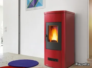 P120 - Pellet steel stove for air heating Class A+ _ Piazzetta