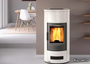 P163 T - Pellet steel stove Class A+ _ Piazzetta