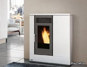 P185 TH - Pellet steel Heating stove Class A+ _ Piazzetta