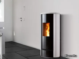 P220 T STEEL 5 STARS - Pellet steel stove _ Piazzetta