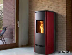 P930 M 5 STARS - Pellet faïence stove _ Piazzetta