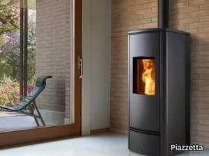 P390 M - Pellet steel stove Class A+ _ Piazzetta