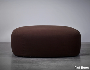 BO LIVING - Upholstered fabric pouf _ Piet Boon