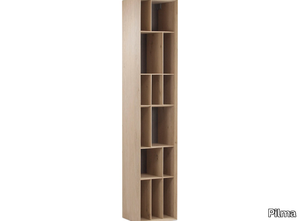 EPURE - Open freestanding oak bookcase _ Pilma