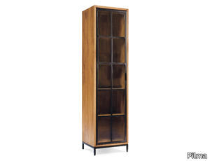 CRAFT - Steel and wood display cabinet _ Pilma