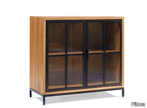 CRAFT - Steel and wood sideboard with doors _ Pilma