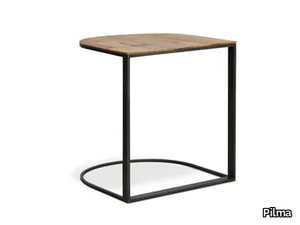 CUTE - Steel and wood side table _ Pilma