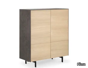 XENA - Oak highboard _ Pilma