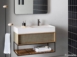 ELEMENT 129 - Wall-mounted vanity unit with drawers _ Pirovano