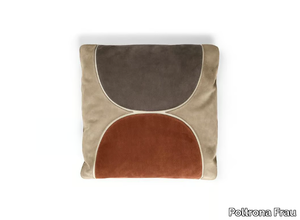 IKIPERU - Square leather cushion _ Poltrona Frau