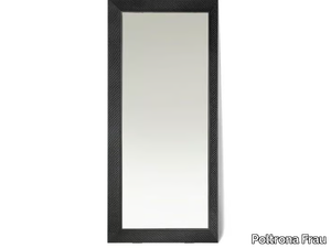 DUO - Framed rectangular mirror _ Poltrona Frau