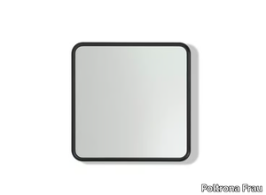 DUO - Square framed mirror _ Poltrona Frau