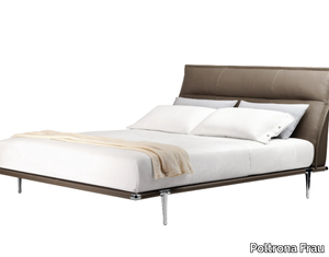 MR MOONLIGHT - Leather double bed _ Poltrona Frau