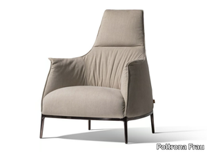 ARCHIBALD - Fabric armchair with headrest _ Poltrona Frau