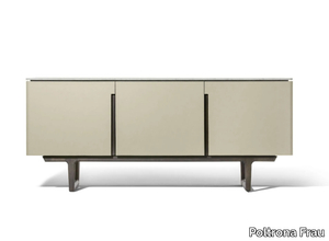 FIDELIO - Tanned leather sideboard _ Poltrona Frau