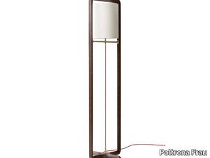 FIDELIO - Wooden floor lamp _ Poltrona Frau