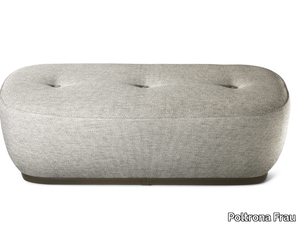 LEPLI - Upholstered fabric bench _ Poltrona Frau