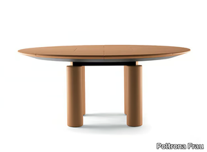 C.E.O. CUBE MEETING - Round meeting table _ Poltrona Frau