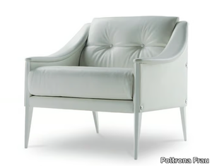 DEZZA - Tufted leather armchair _ Poltrona Frau