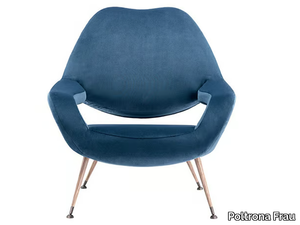 DU 55 - Fabric armchair with armrests _ Poltrona Frau