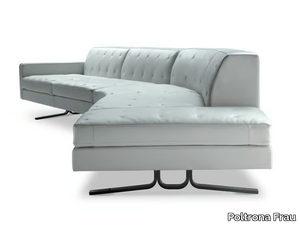 KENNEDEE - Modular leather sofa _ Poltrona Frau