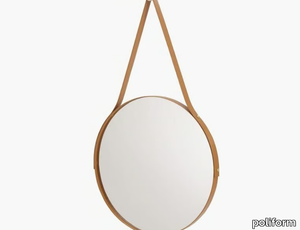 DROP - Round framed mirror _ Poliform