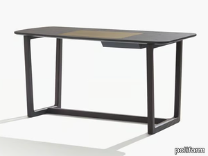 CONCORDE - Wooden writing desk _ Poliform