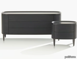 GENTLEMAN NIGHT - Wooden chest of drawers _ Poliform