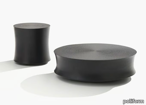 SOORI - Round low coffee table for living room _ Poliform