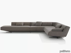 SYDNEY - Corner fabric sofa _ Poliform