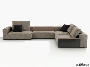 WESTSIDE - Sectional fabric sofa _ Poliform