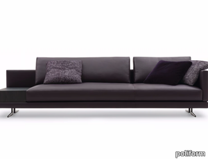 MONDRIAN - Leather sofa _ Poliform